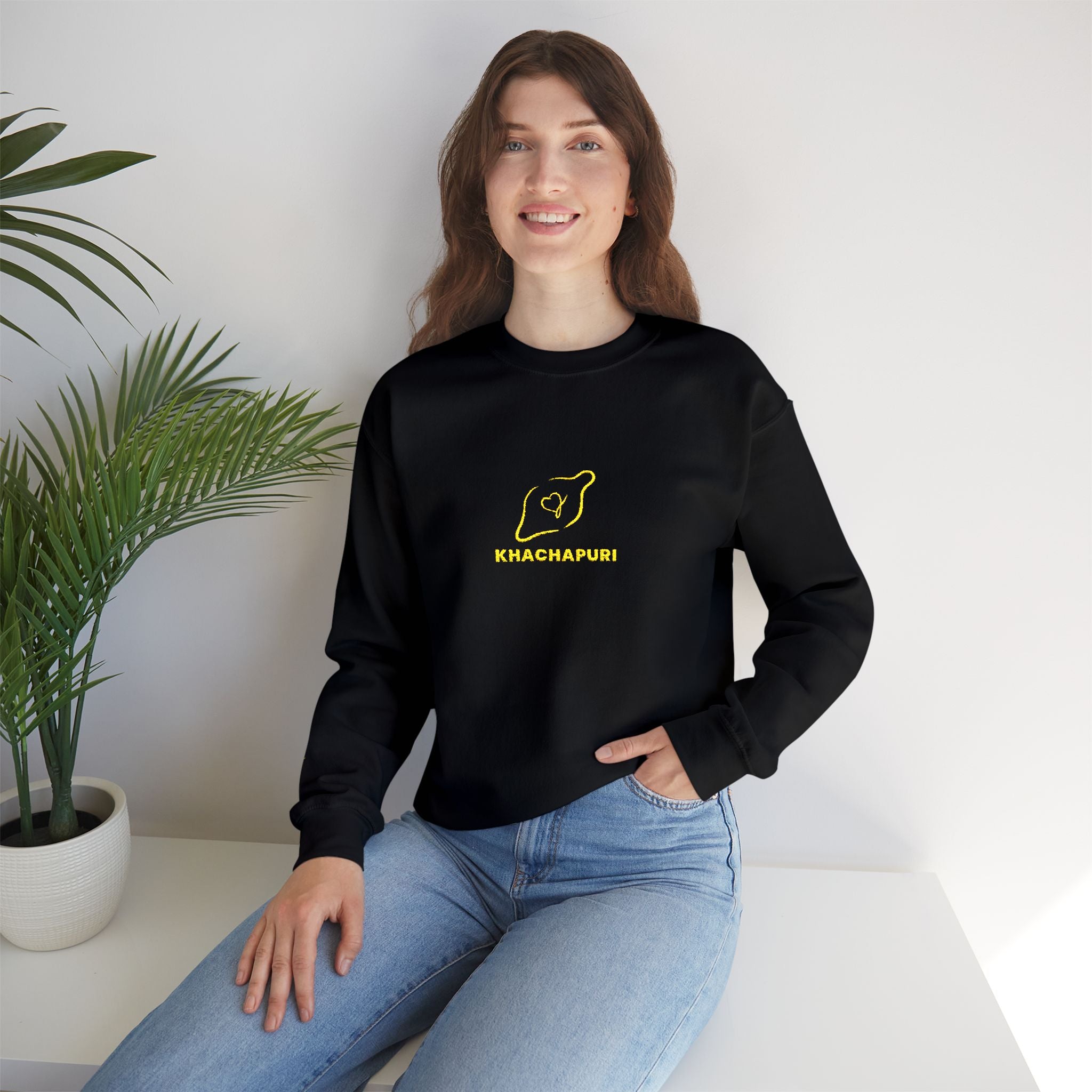 Khachapuri Patch Crewneck Sweatshirt