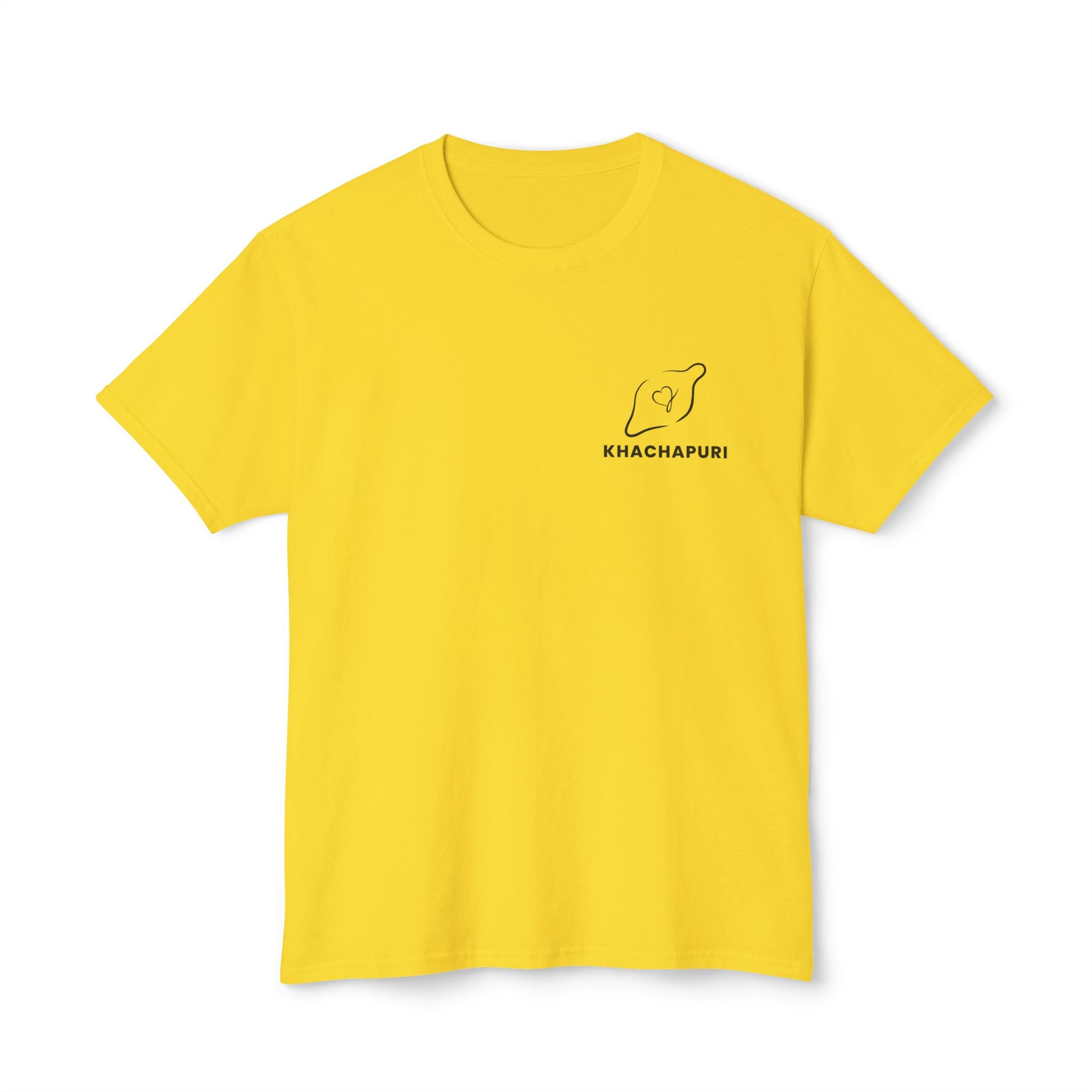 Khachapuri Graphic T-Shirt — Minimal Georgian Cheese Design